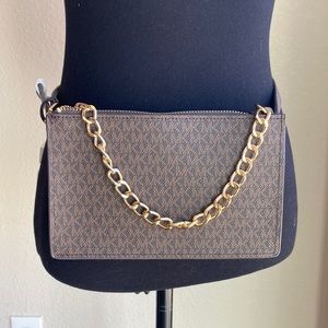NWT Michael Kors Belt purse brown & tan
